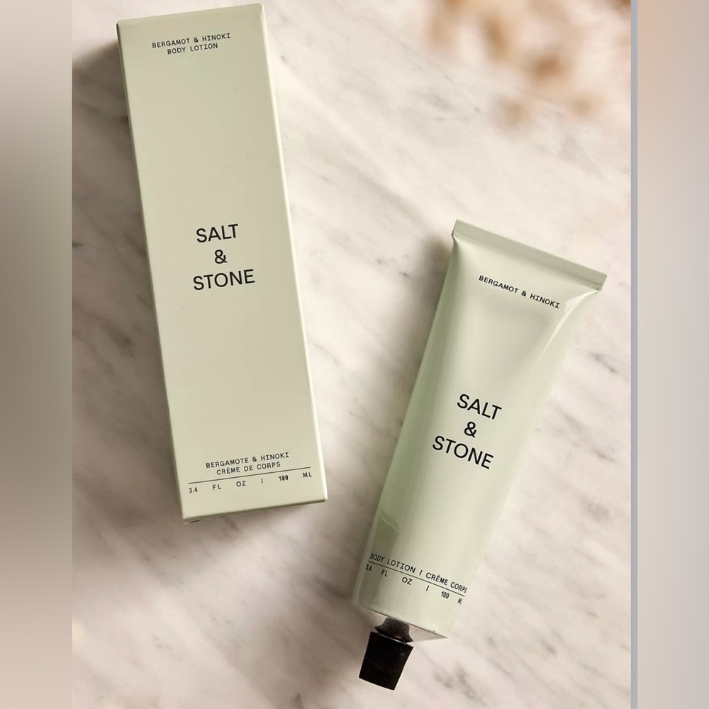 SALT & STONE Contingency Body Lotion In Bergamot & Hinoki Cream